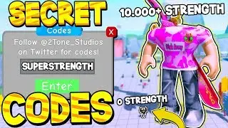 6 SECRET CODES MADE ME STRONGEST IN WEIGHT LIFTING SIMULATOR 4! Roblox