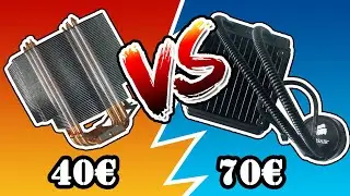 Watercooling vs Air - Un AIO 120mm, est-ce Vraiment Utile ? - Corsair H50 vs Antec C400