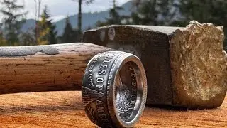 Making the Morgan Silver Dollar Coin Ring