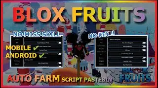 BLOX FRUITS Script Mobile UPDATE 19 AUTO FARM | MAGNET | FAST ATTAK | AUTO RAID | MASTERY (NO KEY)