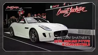 SOLD! William Shatner's 2016 Jaguar F-Type R - BARRETT-JACKSON 2024 SCOTTSDALE FALL AUCTION