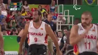 Wheelchair Basketball | Spain v U.S.A | Mens Gold medal match | Rio 2016 Paralympic Games