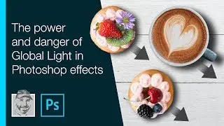 The power and danger of Global Light in Photoshop effects
