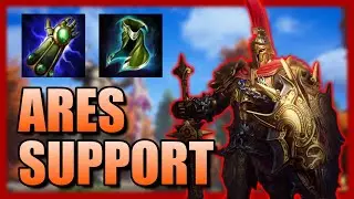 This god is STILL OP! Ares Support - Smite 2 MOBA Gameplay