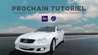 Teaser Animation de voiture E3D - Tutoriels After effects en français