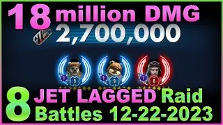 18 million damage Speeder Bike Raid - aiming for 20, almost there - SWGOH