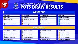 Pots Draw Results: AFC Champions League 2023/24 - Group Stage