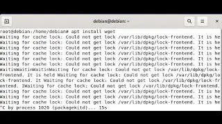 Fix apt-get install error Waiting for cache lock: Could not get lock /var/lib/dpkg/lock-frontend