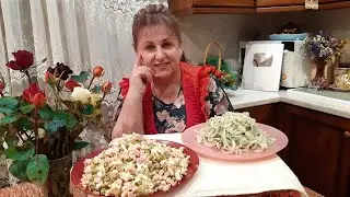 Два рецепта! Самый вкусный салат на праздничный стол! Оливье.