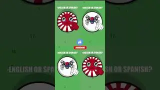 English or Spanish? 4 #countryballs