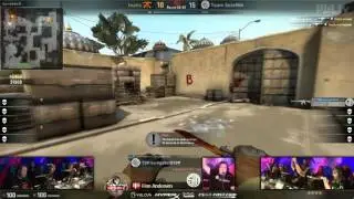 CS:GO - Karrigan 1vs3 clutch (100% HS)