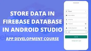 Store Data in Firebase Real-time Database in Android Studio - Send Data by Using Admin App