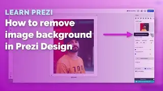 How to remove the background of an image in Infographics (Prezi Design)