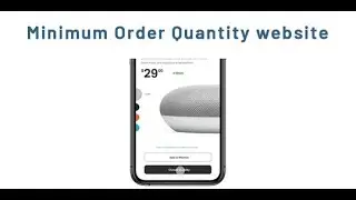 How To Set Minimum Order Quantity Of Each Product In Odoo? | Minimum Order Quantity Website Odoo App