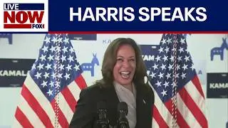 WATCH: Kamala Harris first remarks since Biden steps down | LiveNOW from FOX