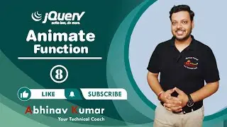 jQuery Animate Function | jQuery Animate | jQuery Animation | jQuery Effects in Hindi | jQuery