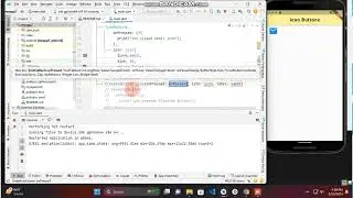 13- Icon Buttons in Flutter Mobile App Development