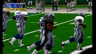 NFL 2K - Raiders Vs Cowboys - Blowout Game