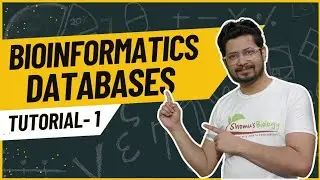 Bioinformatics databases | Bioinformatics tutorial 1