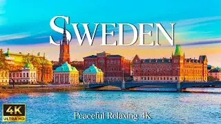 Spring Sweden 4K Ultra HD • Stunning Footage Sweden, Scenic Relaxation Film with Calming Music.