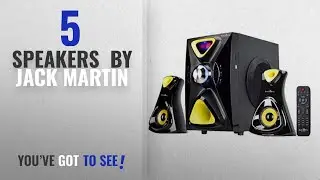 Top 10 Jack Martin Speakers [2018]: Jack Martin X 5 2.1 Channel Multimedia Speaker