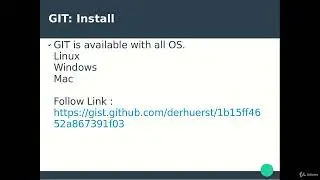 6  Install GIT on LINUX