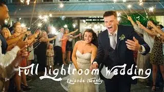 HIGH ISO WEDDING RECEPTION PHOTOS // Lightroom 6 // EP20