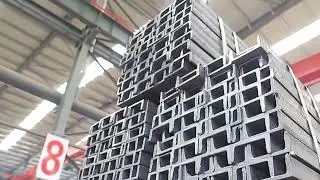 ASTM A36 C Channel Steel #rolledsteel #steel #welding #machine #factory