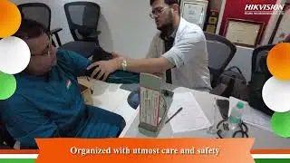 Hikvision India Blood Donation Drive : Celebrating Independence with Compassion