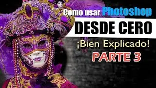 Como usar Photoshop Curso básico de adobe cs6 cc capas de ajuste tono saturacion curvas niveles