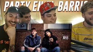 🇪🇸 REACCION CON SAIKO FELIX Y LUCHO A: Paulo Londra - Party en el Barrio (feat. Duki)