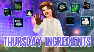ALL THURSDAY CAULDRON INGREDIENT LOCATIONS FOR A FREE CAT: Horse Hair, Ashes, Moss, Wiggly Worm...