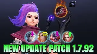 TANK LANCELOT NERF, FRANCO NERF, CRITICAL HAAS'S CLAW BATAL, ODETTE BUFF MLBB PATCH 1.7.92