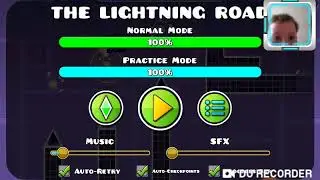 играю в игру geometry dash часть 17