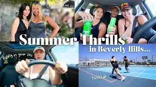 LA VLOG: My Dating Life, Meeting Courtney Cox, Grocery Shopping & Pickleball ofc