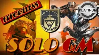 SOLO GLASSWAY Grandmaster Nightfall BARGAIN SALE THIS SEASON ! - Effortless Clears PLATINUM (TITAN)