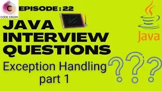 Java Interview Question | Exception Handling In Java | Try Catch Java | Try Catch Finally