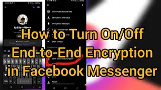 end to end encryption messenger turn off 2024