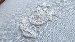 Crewel Work - Mix stitches - Jacobean Embroidery