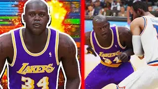 THE NBA 2K23 PAINT BEAST WE NEEDED! SUPER OVERPOWERED INSIDE CENTER BUILD