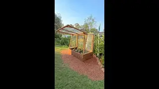 DIY Garden Bed Greenhouse