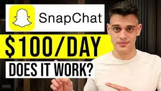 How to Make Money with Snap Spotlight (Make Money on Snapchat) Earn $100 Per Day