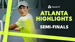 Thompson Takes On Shang; Nishioka vs Rinderkneck | Atlanta 2024 Semi-Finals Highlights