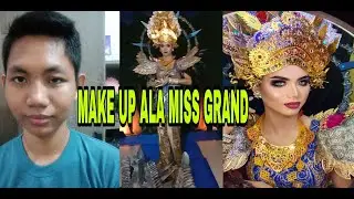 MAKE UP ALA MISS GRAND