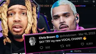 i tried a real CHRIS BROWN Vocal Preset // Waves StudioVerse Vocal Preset Review