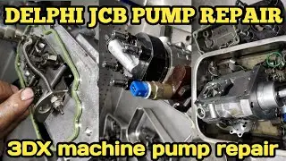 JCB pump repair ! Delphi jcb pump repair ! JCB MACHINE 3Dx pump repair