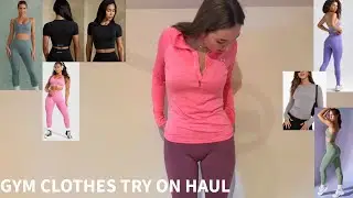 GYM CLOTHES TRY ON HAUL