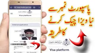 how to visa check with passport number online on mofa gov sa