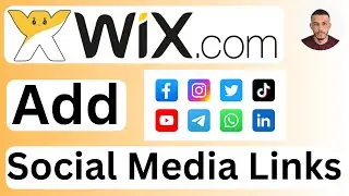 How to Add Social Media Links in Wix Website - Easy to Follow