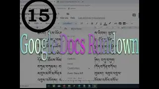 Rundown of 15 Google Docs Tricks